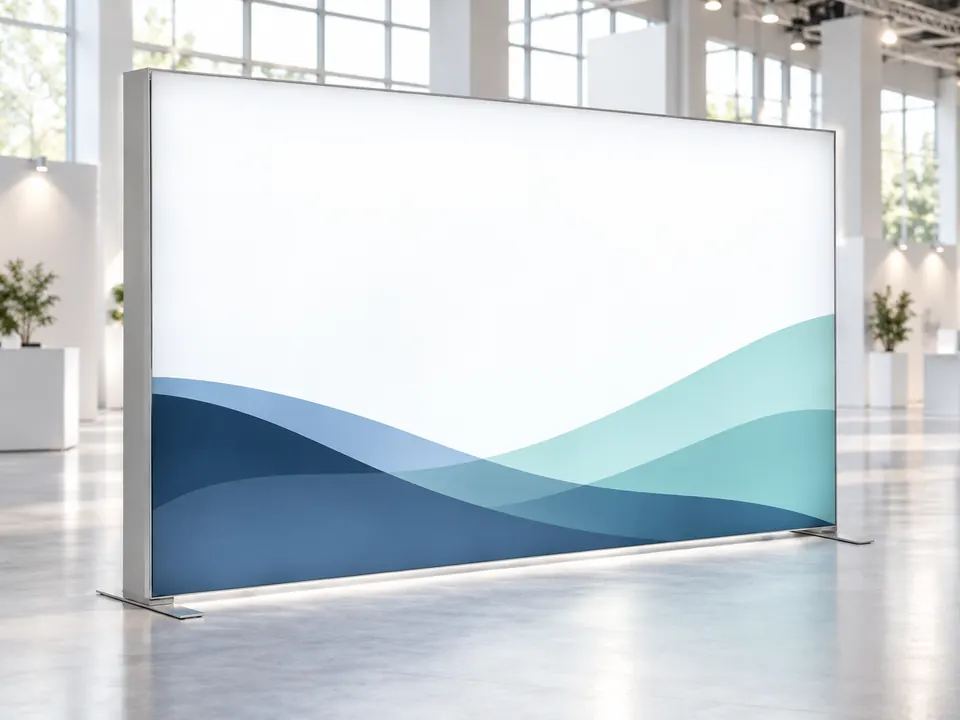 Backlit Backdrops — illustrative example showing the product in use