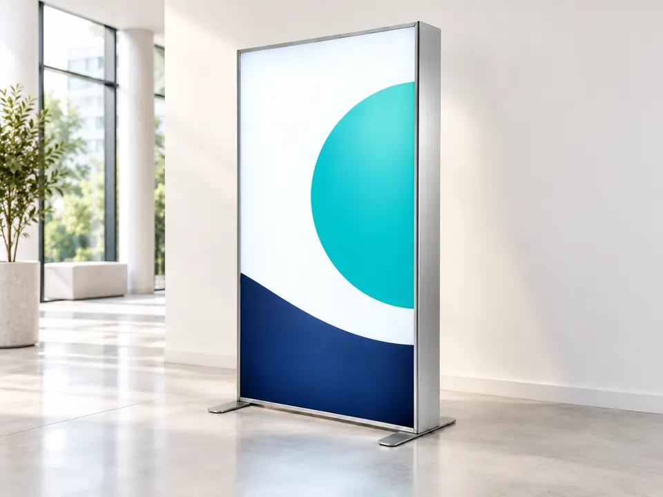 Classic Backlit Standees — illustrative example showing the product in use