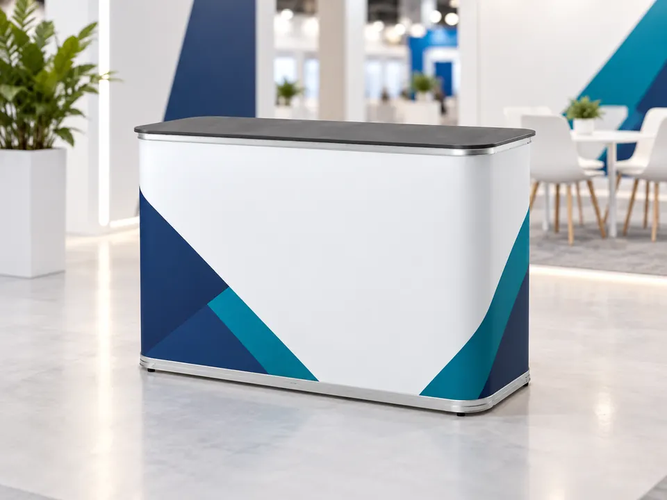Exhibition Counters — illustrative example showing the product in use