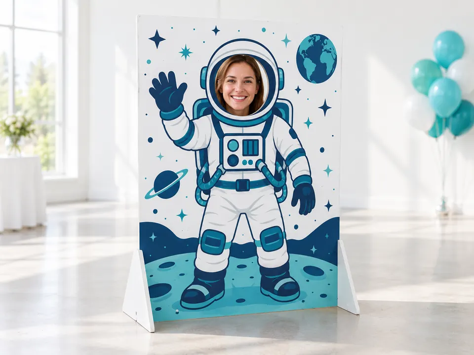 Face Cutouts — illustrative example showing the product in use