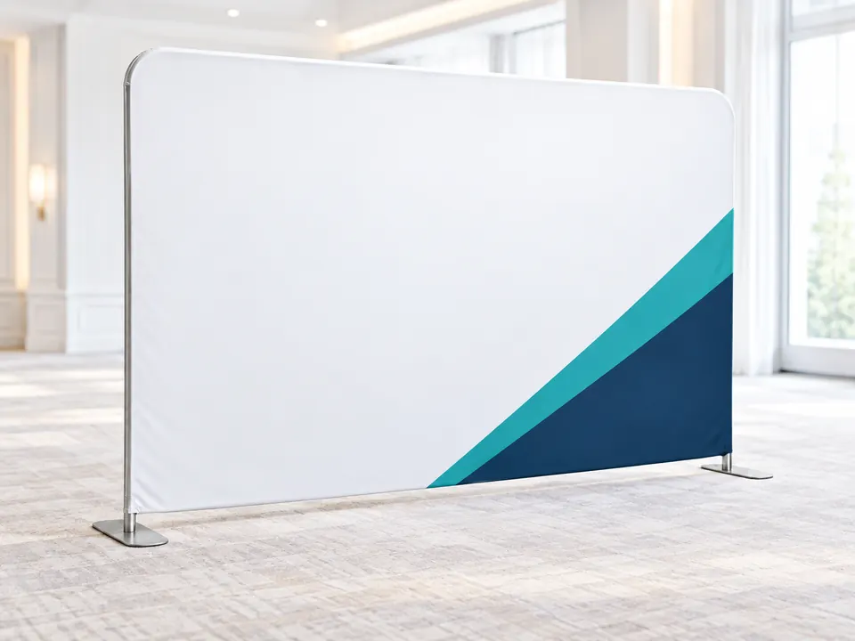 Indoor Fabric Backdrops — illustrative example showing the product in use