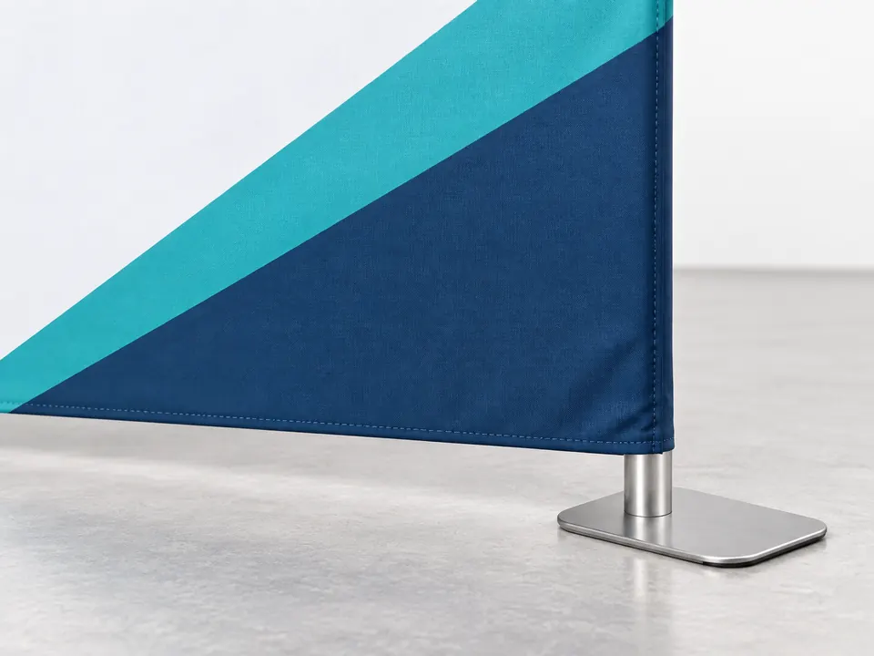 Indoor Fabric Backdrops — close-up of the illustrative product materials and finish