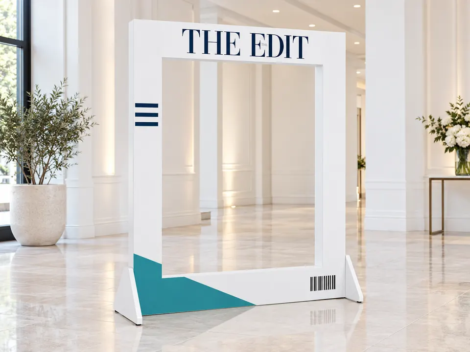 Magazine Photo Booths — illustrative example showing the product in use