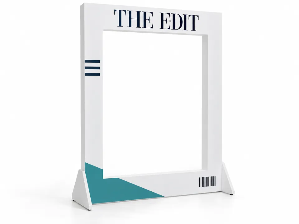 Magazine Photo Booths — illustrative product concept on a clean background