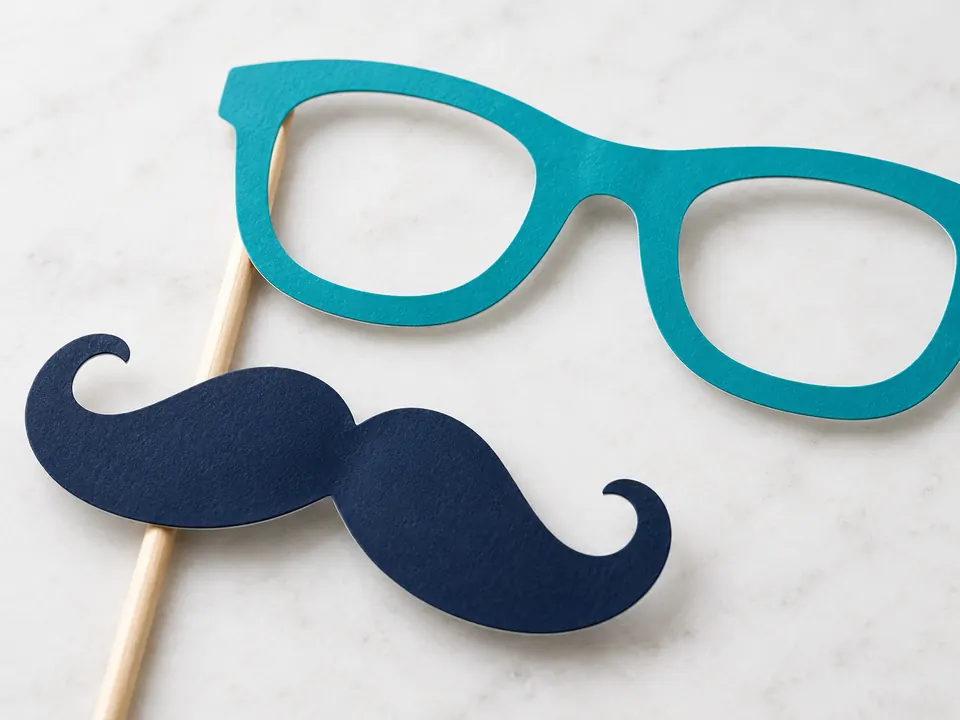 Party Props — close-up of the illustrative product materials and finish