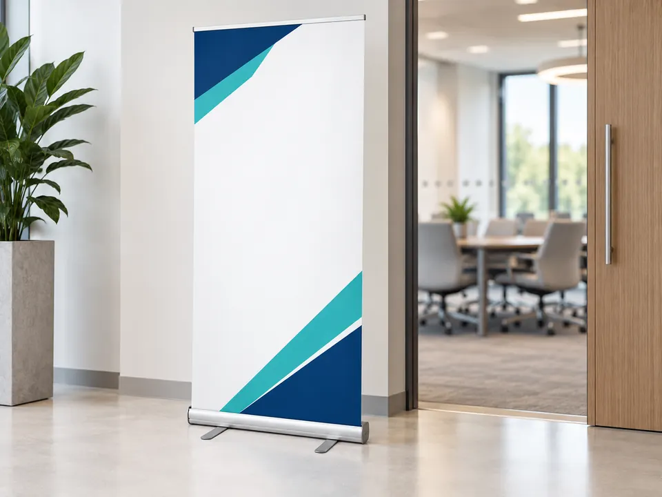 Rollup Banners — illustrative example showing the product in use