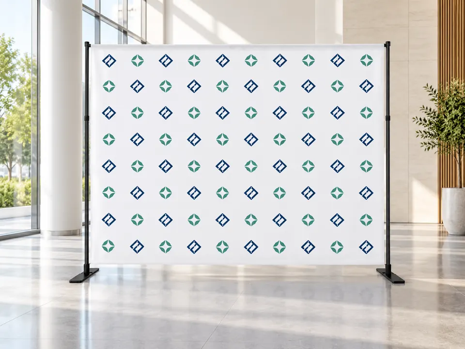 Step & Repeat Backdrops — illustrative example showing the product in use