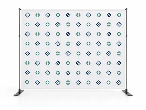 Step & Repeat Backdrops — illustrative product concept on a clean background