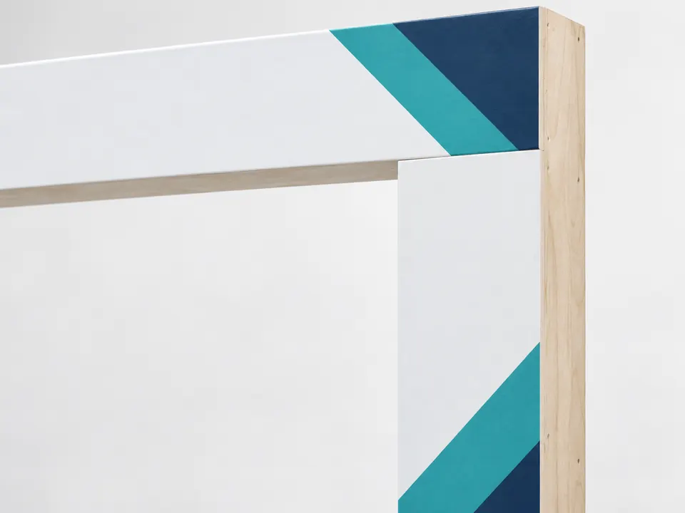 Wooden Entrance Arches — close-up of the illustrative product materials and finish