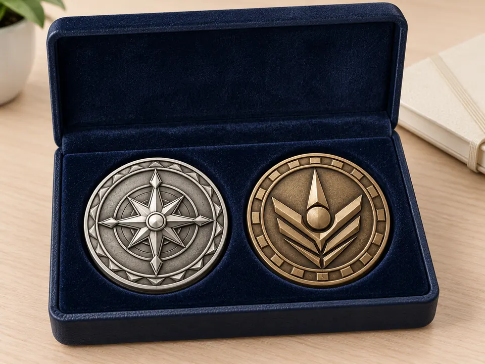 Challenge Coins — illustrative example showing the product in use