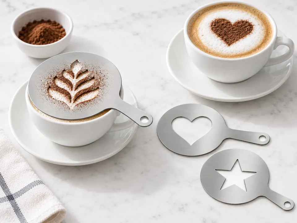 Coffee Stencils — illustrative example showing the product in use