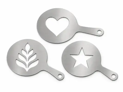 Coffee Stencils — illustrative product concept on a clean background