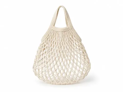 Cotton String Bags — illustrative product concept on a clean background