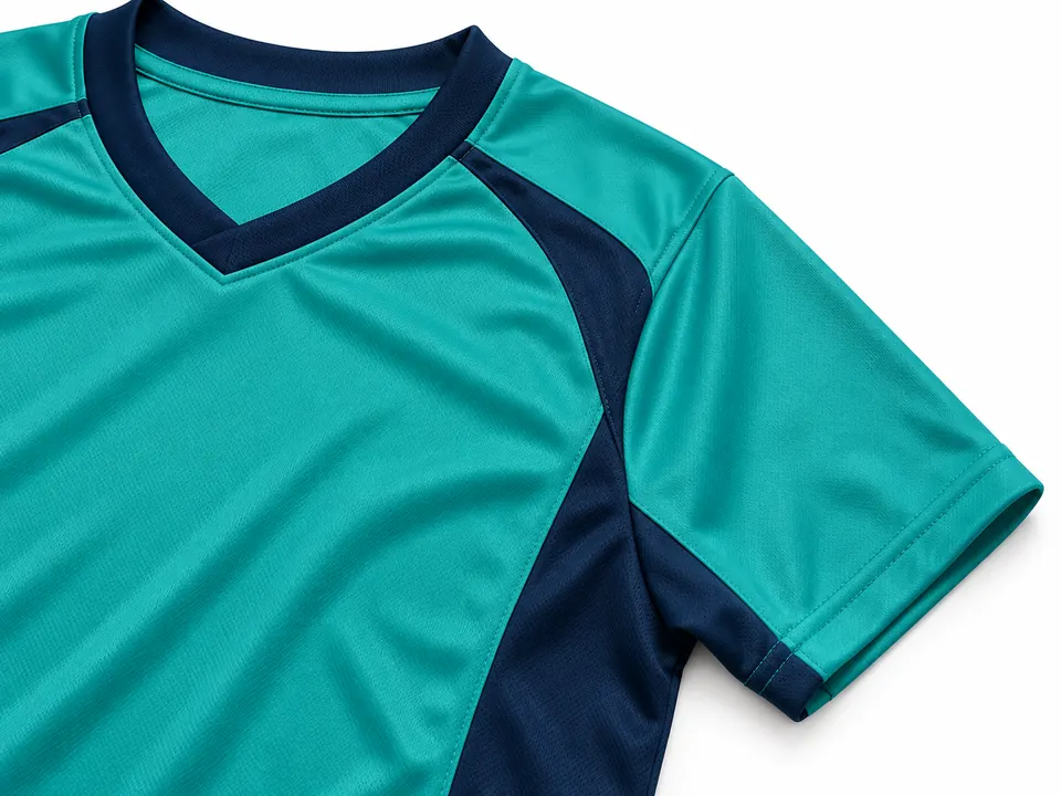 Jerseys — close-up of the illustrative product materials and finish