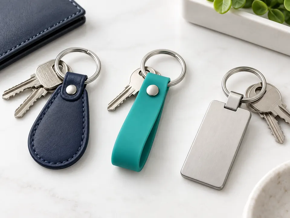 Keychains — illustrative example showing the product in use