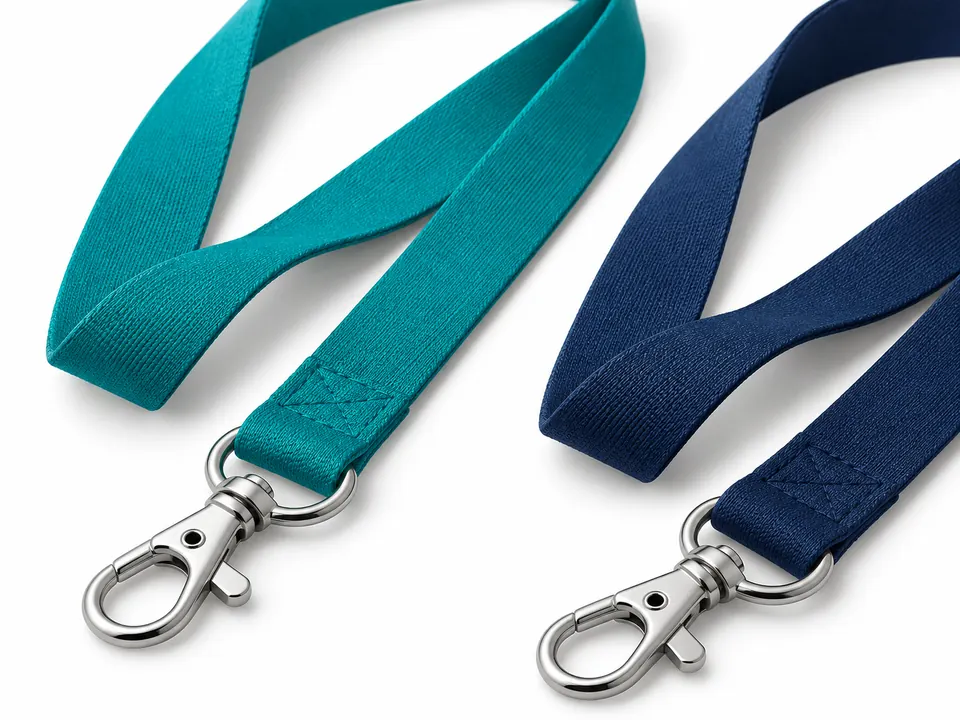 Lanyards — close-up of the illustrative product materials and finish