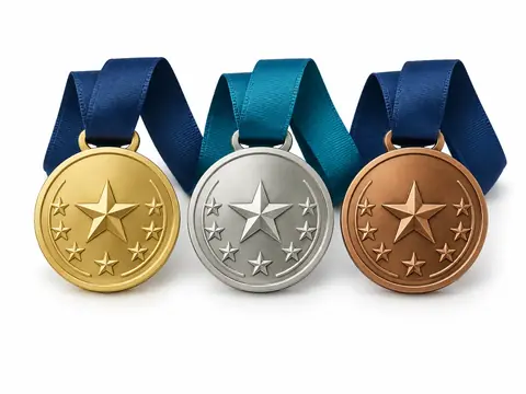Medals — illustrative product concept on a clean background