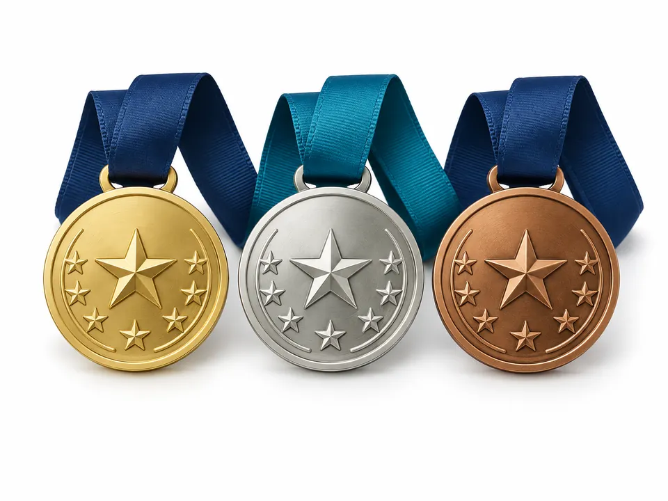 Medals — illustrative product concept on a clean background