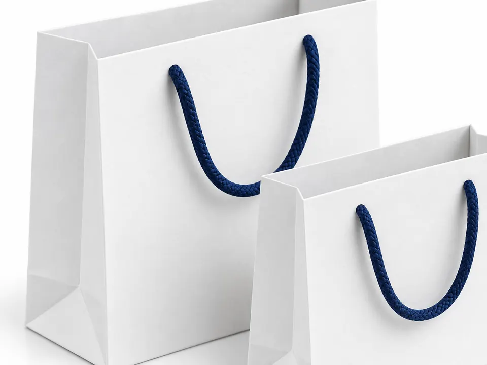 Paper Bags — close-up of the illustrative product materials and finish