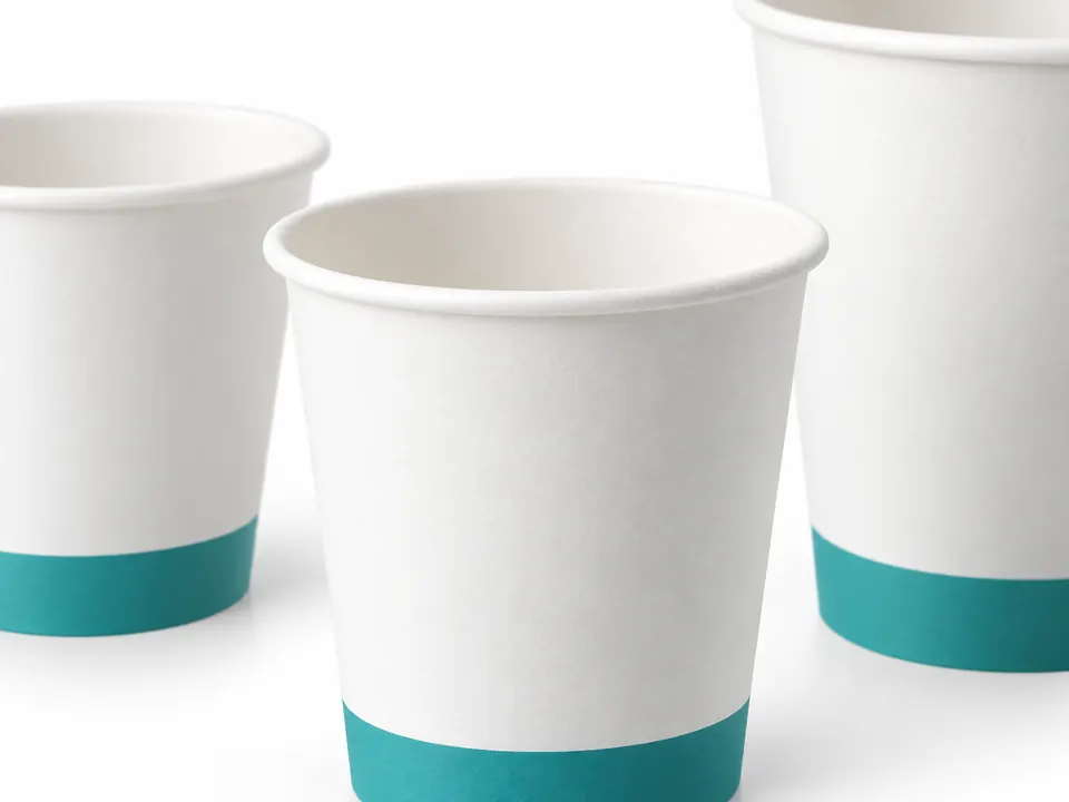 Paper Cups — close-up of the illustrative product materials and finish