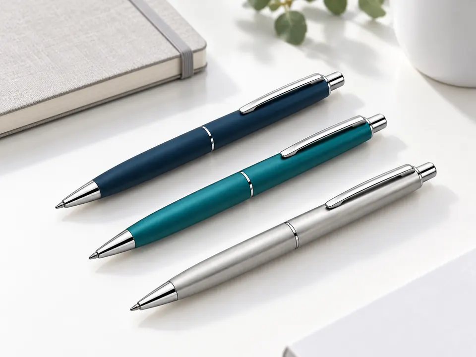 Pens — illustrative example showing the product in use