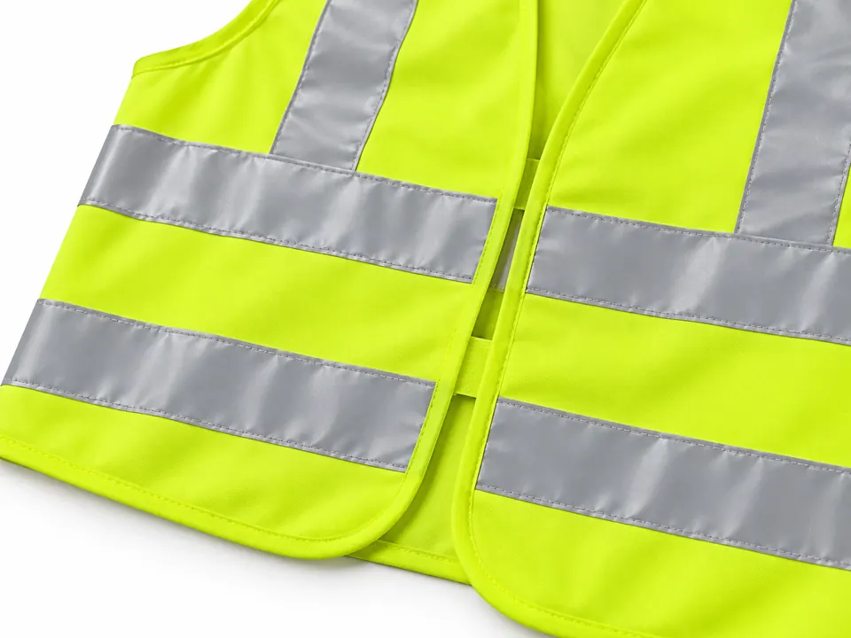 Safety Vests — close-up of the illustrative product materials and finish
