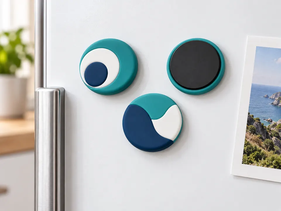 Silicone Fridge Magnets — illustrative example showing the product in use