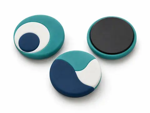 Silicone Fridge Magnets — illustrative product concept on a clean background