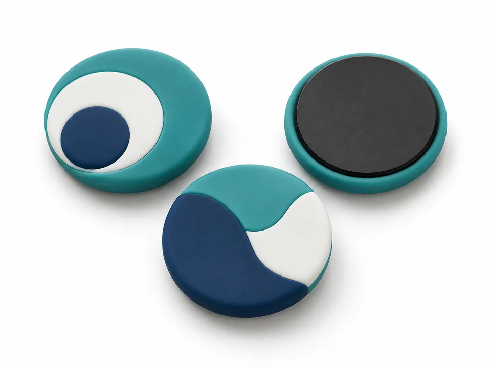 Silicone Fridge Magnets — illustrative product concept on a clean background