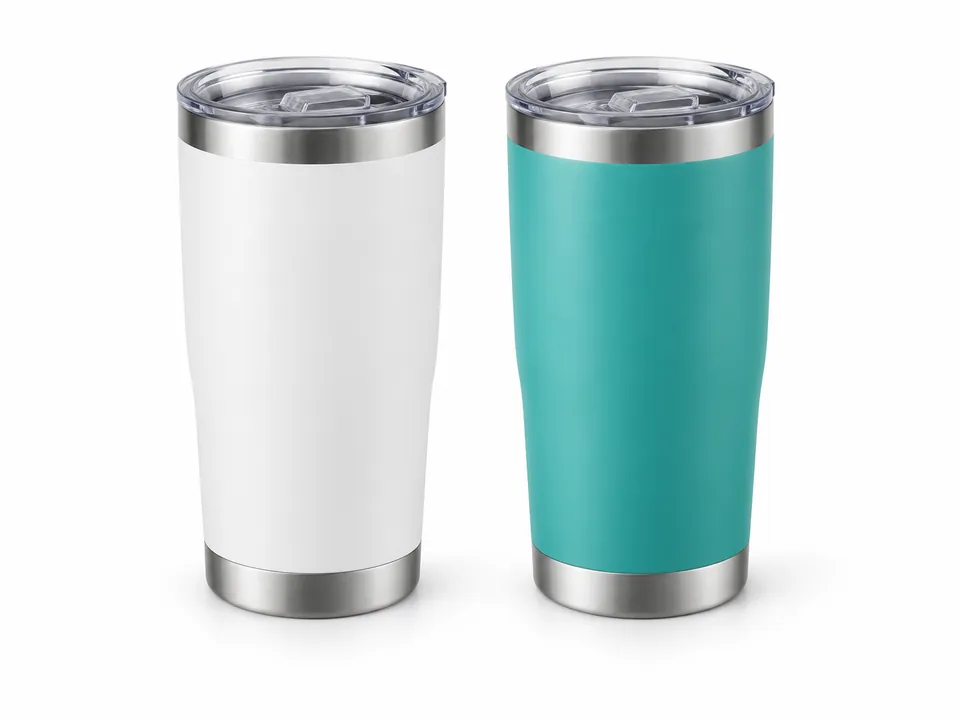 Tumblers — illustrative product concept on a clean background