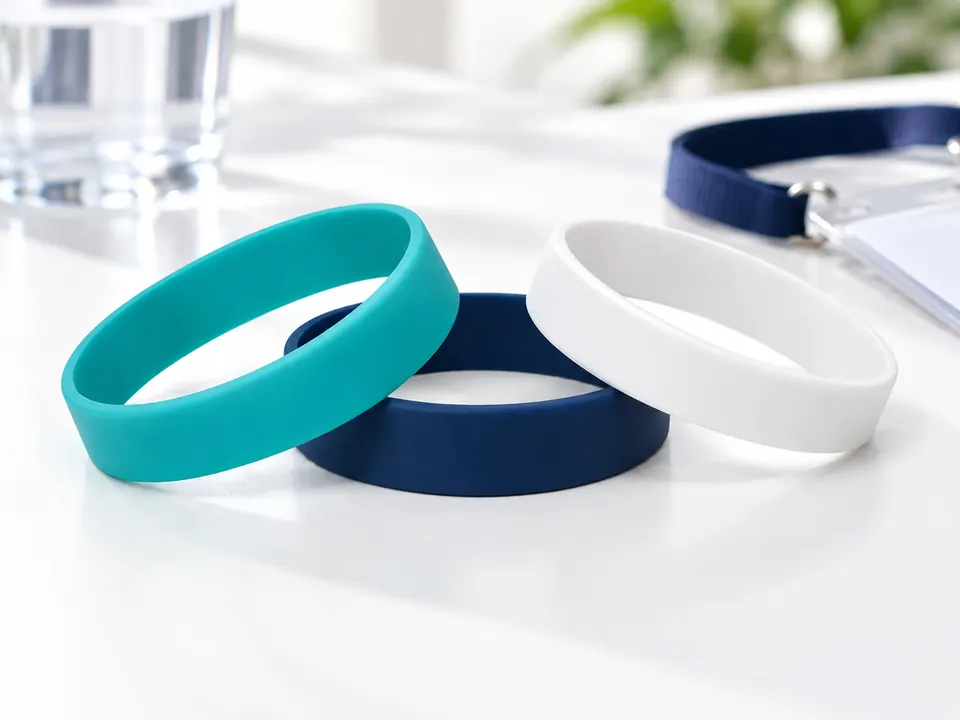 Wristbands — illustrative example showing the product in use