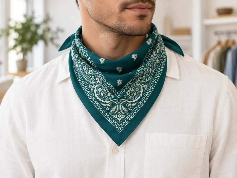 Bandanas — illustrative example showing the product in use