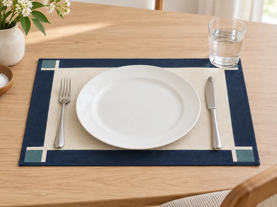 Placemats — illustrative example showing the product in use