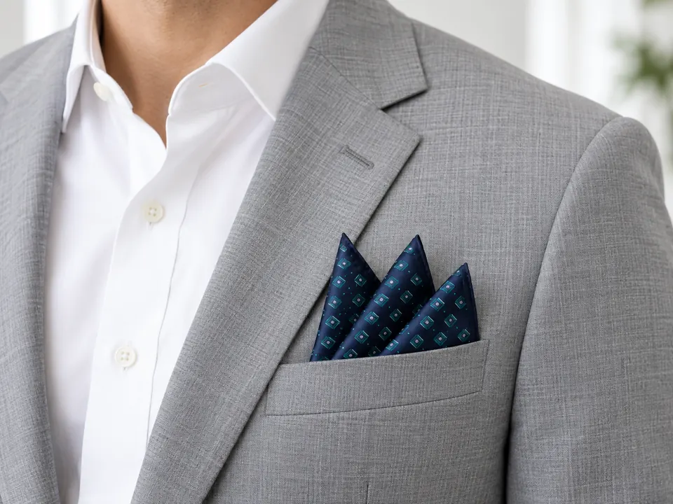 Pocket Handkerchiefs — illustrative example showing the product in use