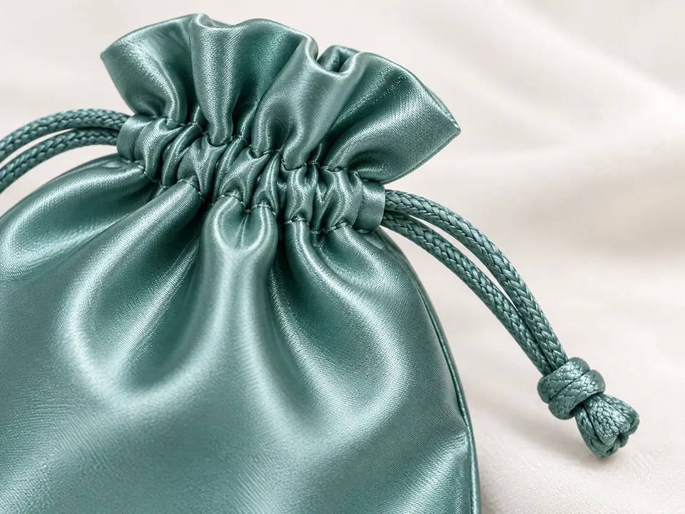 Silk Sensation Pouches — close-up of the illustrative product materials and finish