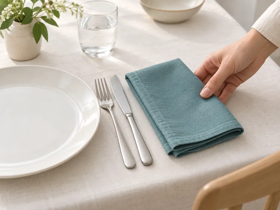 Table Napkins — illustrative example showing the product in use