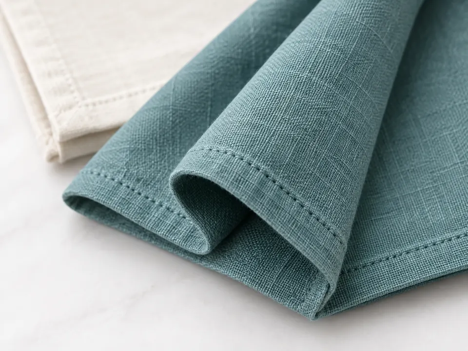 Table Napkins — close-up of the illustrative product materials and finish