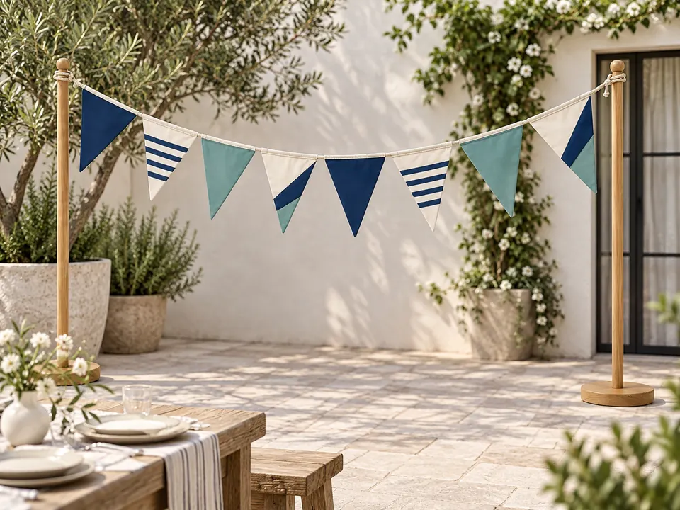 Bunting Flags — illustrative example showing the product in use