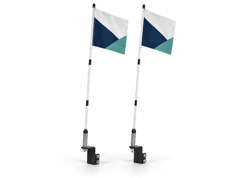 Car Desert Flags — illustrative product concept on a clean background