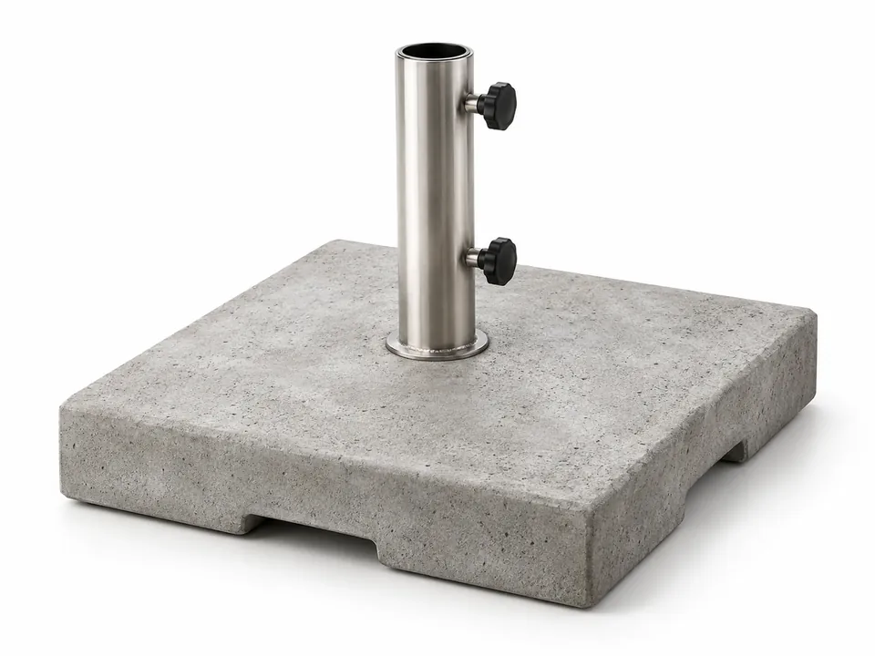 Concrete Bases — illustrative product concept on a clean background