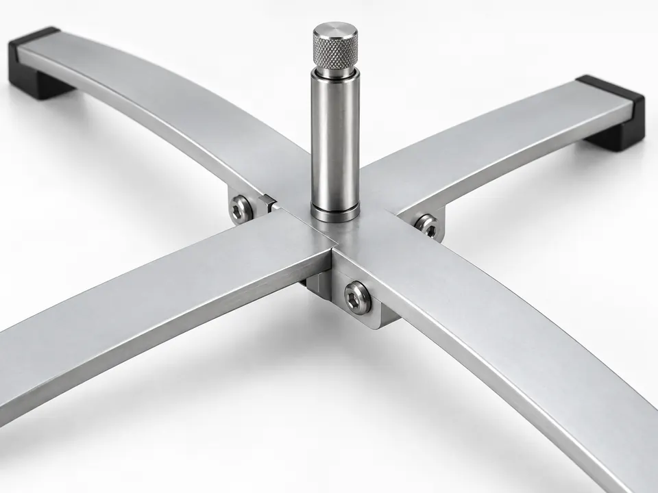 Cross Bases — close-up of the illustrative product materials and finish