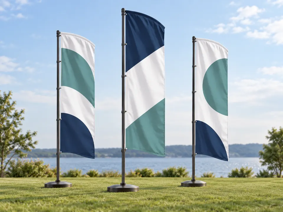 Festival Flags — illustrative example showing the product in use