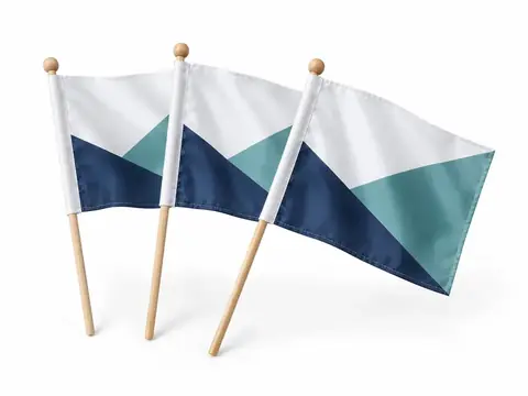 Hand Flags — illustrative product concept on a clean background