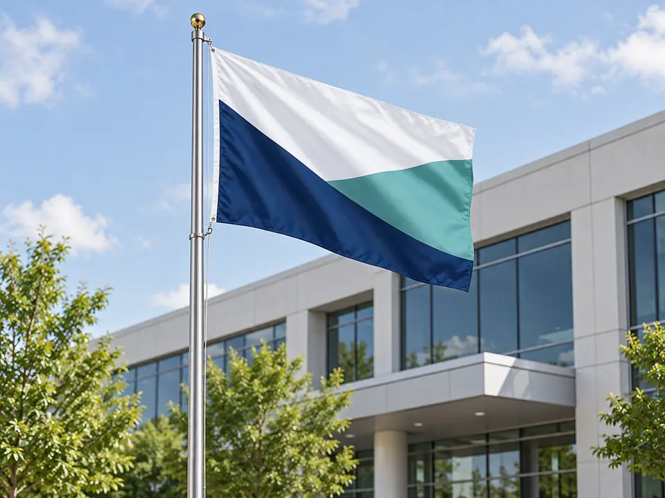 Hoisting Flags — illustrative example showing the product in use