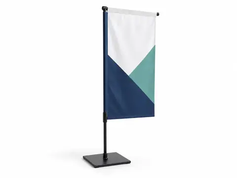 L Shape Flags — illustrative product concept on a clean background