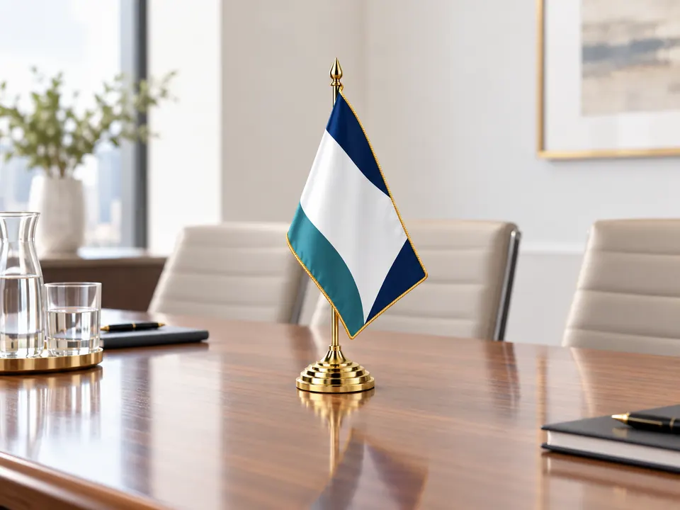 Royal Table Flags — illustrative example showing the product in use