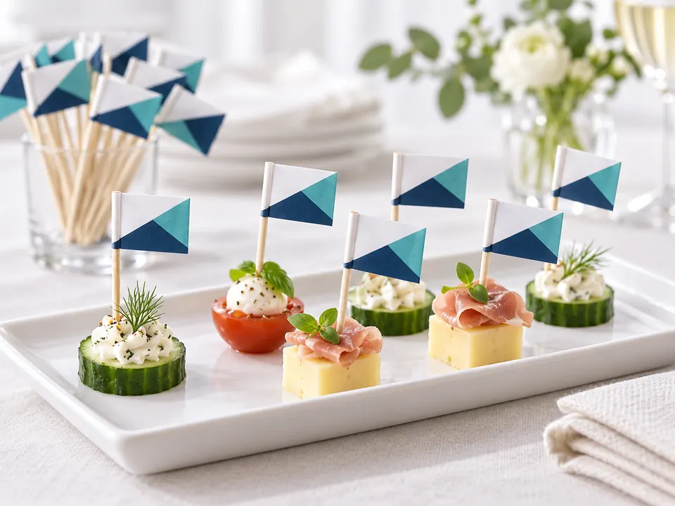 Toothpick Flags — illustrative example showing the product in use
