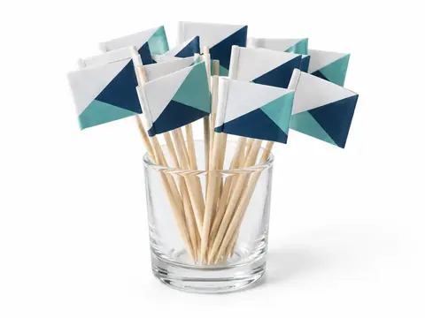 Toothpick Flags — illustrative product concept on a clean background
