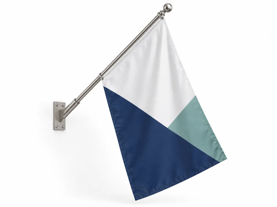 Wall Mounted Flags — illustrative product concept on a clean background