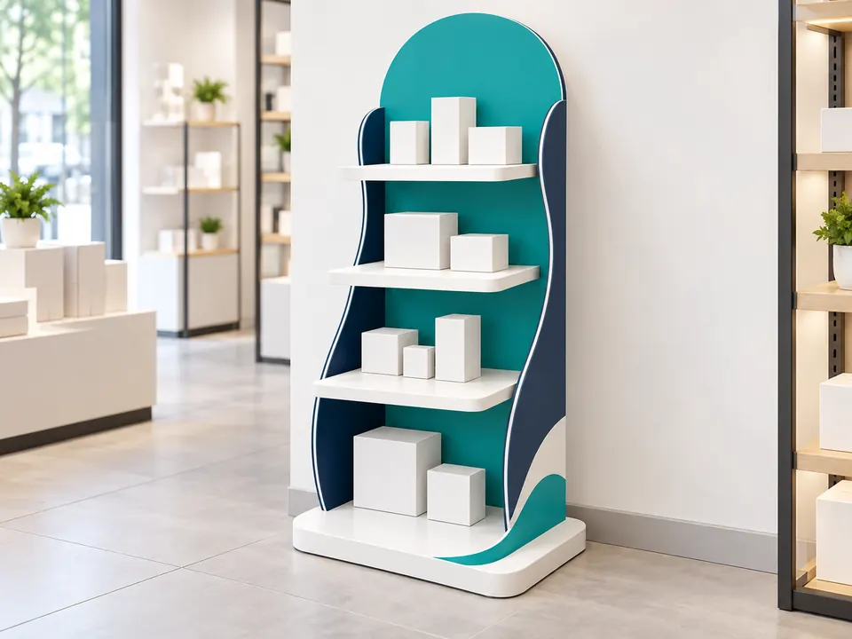 3D Display Stands — illustrative example showing the product in use